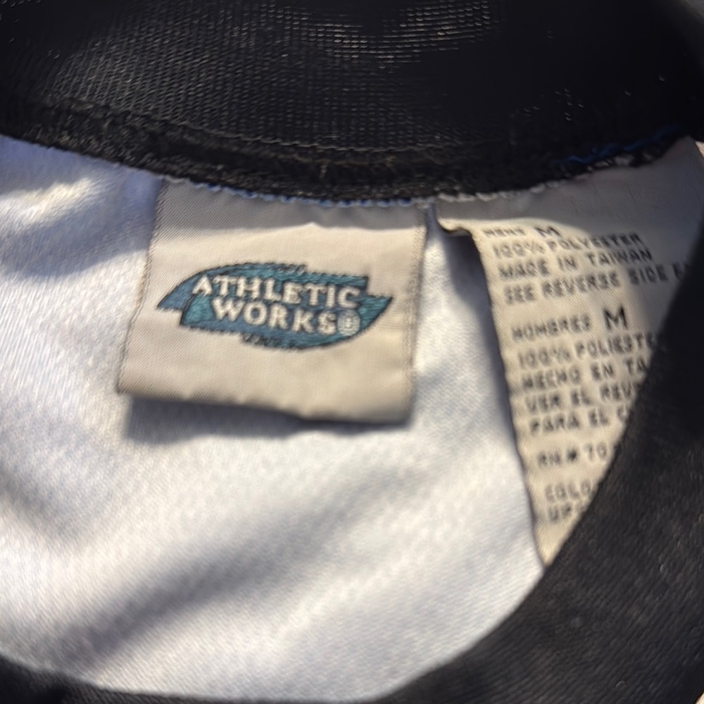 Athletic Works Superbike Blue and Black Racing Jersey - Picture 2 of 4